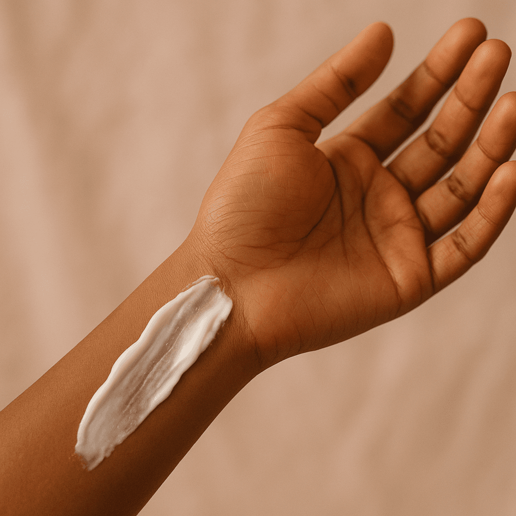 radiant-silky-body-cream-on-hand